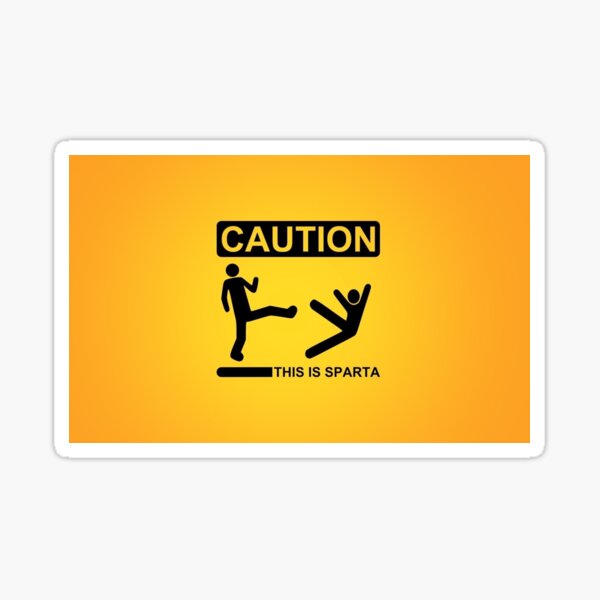 Caution This Is Sparta Gifts & Merchandise for Sale