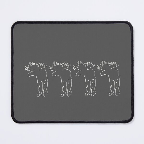 Item preview, Funny mooses to spot - gray designed and sold by Aurealis Creatief.