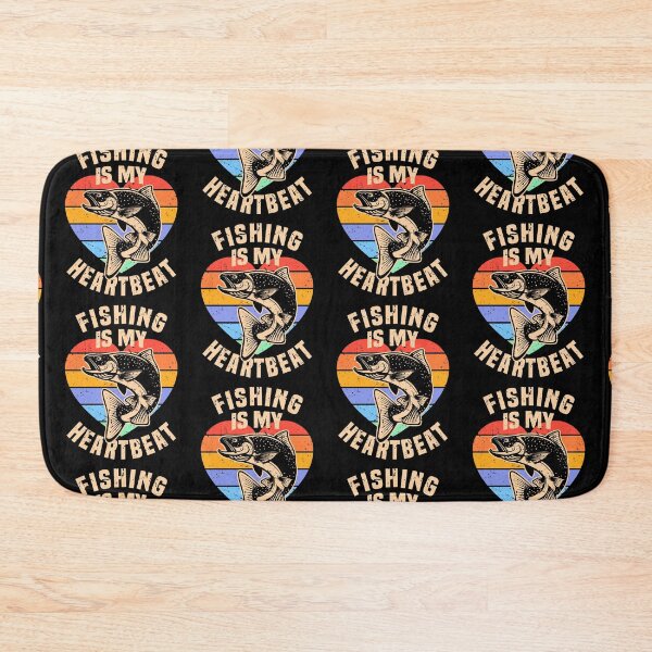 Item preview, Fishing Is My Heartbeat designed and sold by SUNarea.