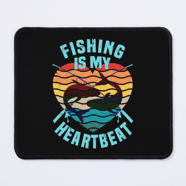 Item preview, Fishing Is My Heartbeat designed and sold by SUNarea.