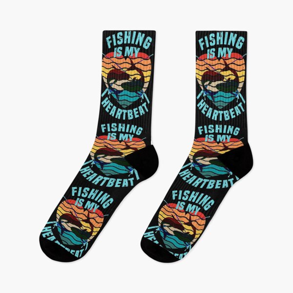 Item preview, Fishing Is My Heartbeat designed and sold by SUNarea.