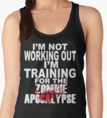 Training For The Zombie Apocalypse Women's Tank Top
