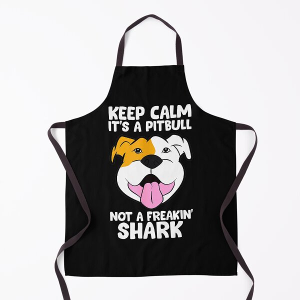 Item preview, Keep Calm Its A Pitbull Not A Freakin Shark designed and sold by wowart4u.