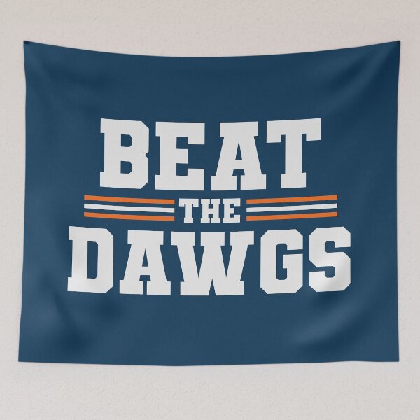 Item preview, Beat the Dawgs // Tiger Football designed and sold by SLAG-Creative.