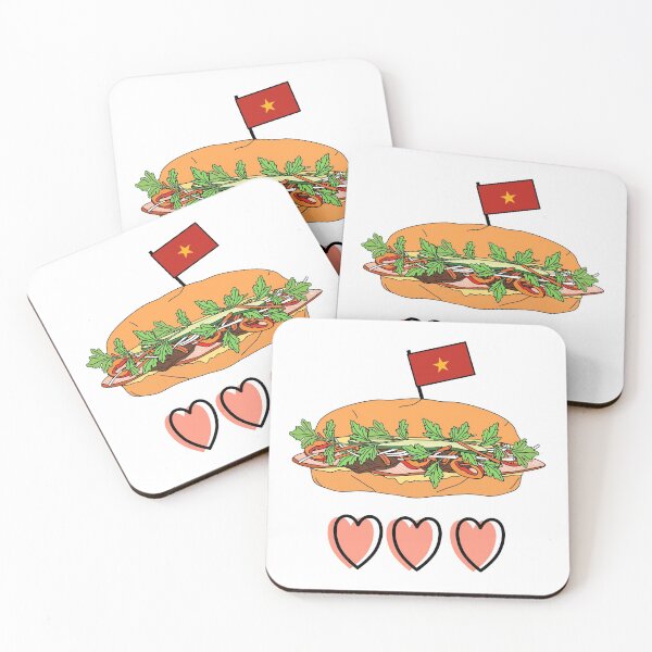 Artikelvorschau, Liebe vietnamesisches Sandwich Banh Mi entworfen und verkauft von Lulupainting.