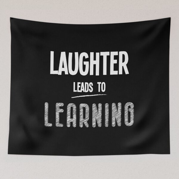 Item preview,  Laughter leads to learning - Funny Gift Idea For World Teachers Day 2021 designed and sold by RedHive.