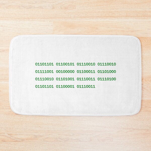Item preview, Merry Christmas binary code designed and sold by bravoalpha.