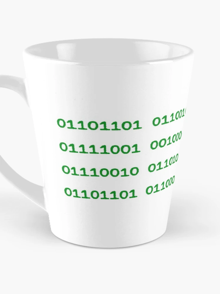 Thumbnail 3 of 4, Coffee Mug, Merry Christmas binary code designed and sold by bravoalpha.