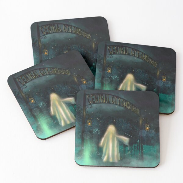 Item preview, Central City Cemetery Ghost designed and sold by whystherumgone.