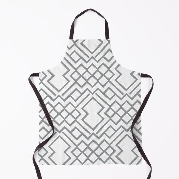 Item preview, Gray and White Abstract Geometric Shape Pattern 2022 Trending Color - Hue - Shade - Colour Pantone Ultimate Gray 17-5104 designed and sold by ColorOfTheYears.