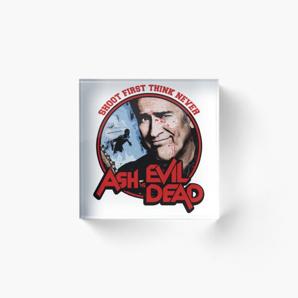 Ash Vs Evil Dead Acrylic Block