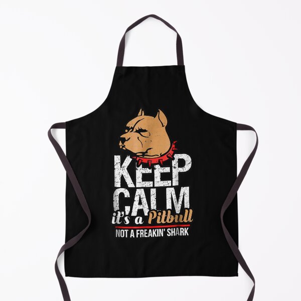 Item preview, Keep Calm Its A Pitbull Not A Freakin Shark designed and sold by wowart4u.