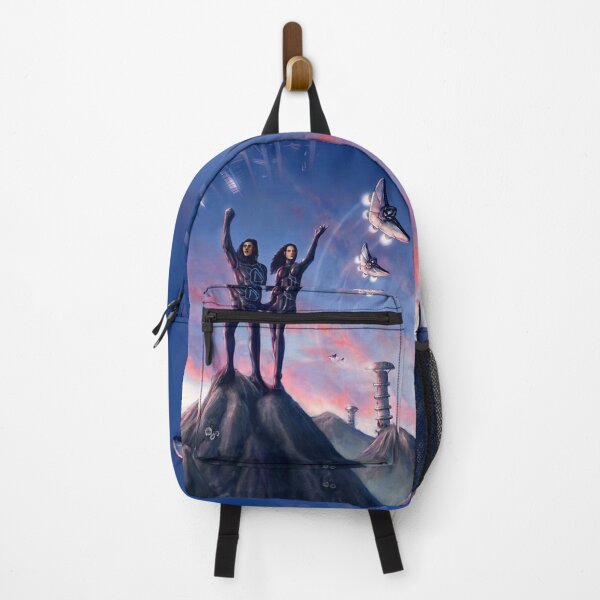 Item preview, Science Fiction Landscape, Futuristic Scene, Marching Onward designed and sold by RalphTArt.