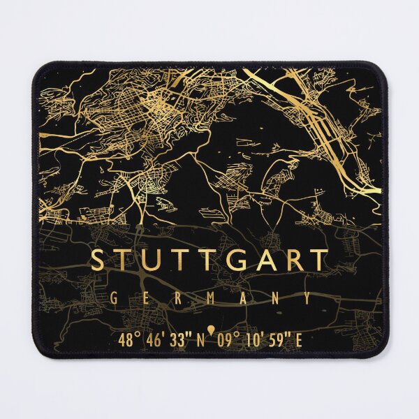 Item preview, STUTTGART MAP GERMANY designed and sold by hatimelhag.