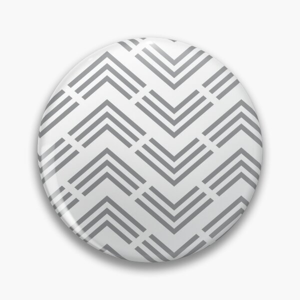 Item preview, Gray and White Chevron Rhombus Arrow Pattern 2022 Trending Color - Hue - Shade - Colour Pantone Ultimate Gray 17-5104 designed and sold by ColorOfTheYears.