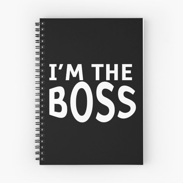 Item preview, I am the boss - For the boss - Bosses day - Leadership quotes for leader designed and sold by Alice-Elgawi.