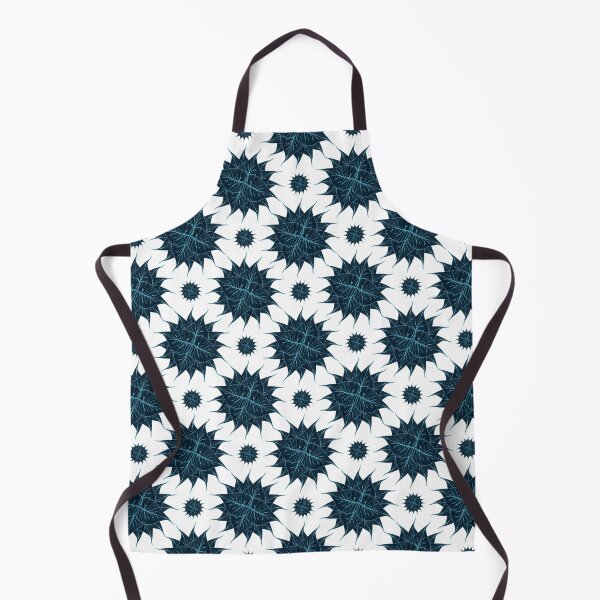 Item preview, blue leaf star pattern designed and sold by AnnaBaldon.