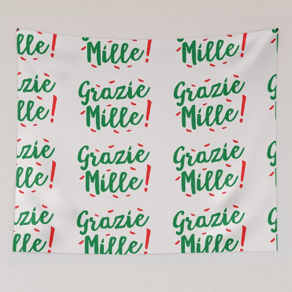Item preview, Grazie Mille designed and sold by omaeth303.