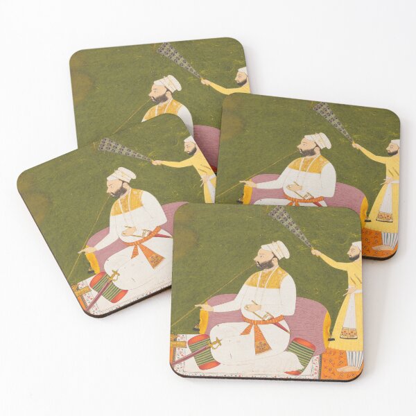 Item preview, Raja Bikram Singh of Guler designed and sold by HinduArtGallery.