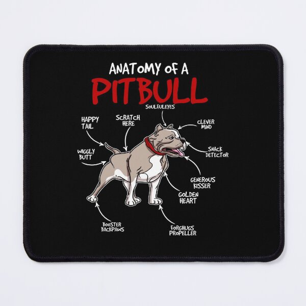 Item preview, Pitbull Stuff Dog Anatomy Of A Pitbull designed and sold by wowart4u.