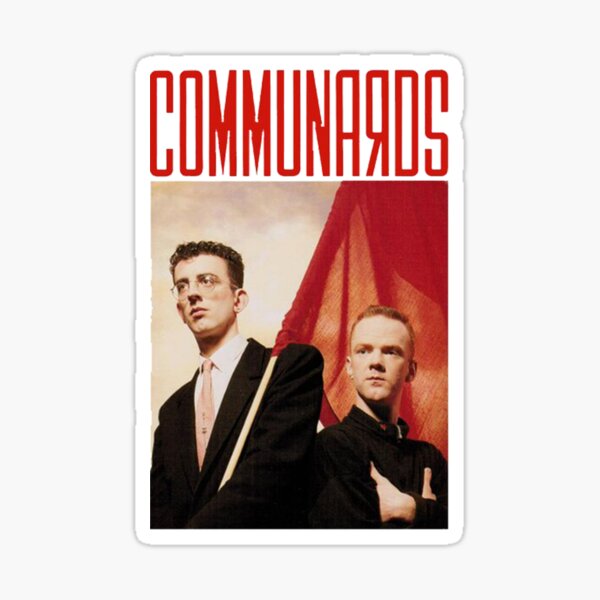 The Communards Band Tshirt Jimmy Sommerville, 1980s Synth-pop, Richard Coles, Bronski Beat Sticker