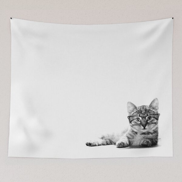 Item preview, Nerdy Cat designed and sold by Ellen Silence.