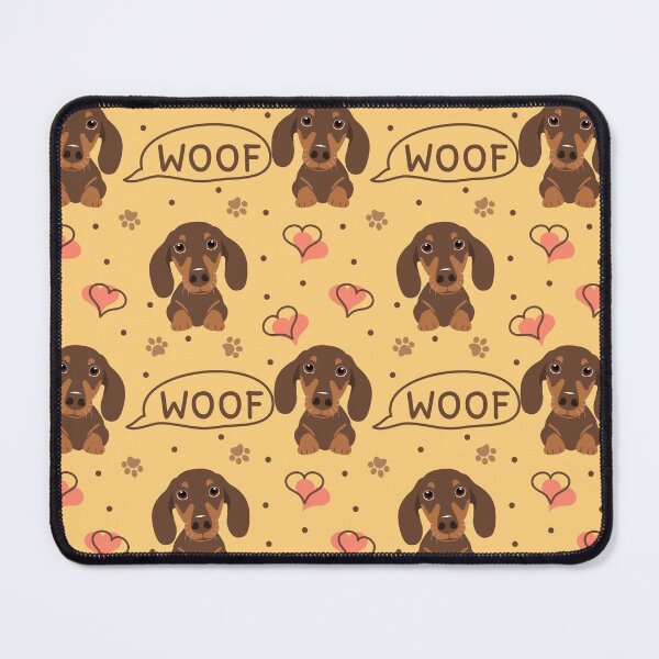 Item preview, Love Chocolate Dachshund Sausage Dog designed and sold by Lulupainting.