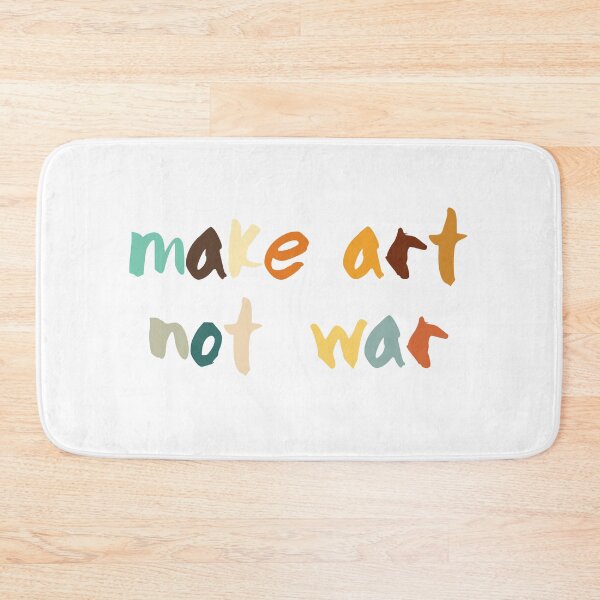 Item preview, Make art not war designed and sold by annaguerrawords.