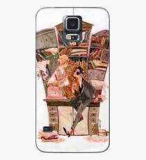 Funda/vinilo para Samsung Galaxy librería