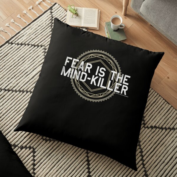 Fear is the Mind Floor Pillow