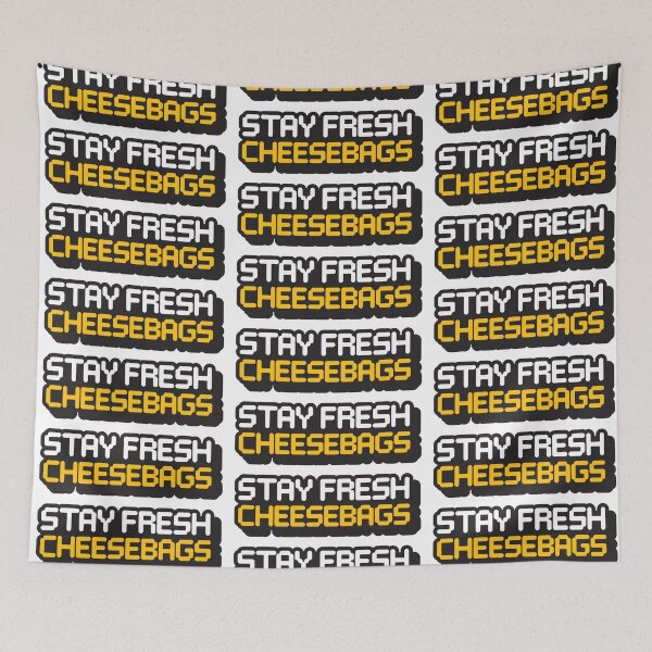Item preview, Stay Fresh Cheese Bags (8-Bit - Light) designed and sold by Justin Ellis.