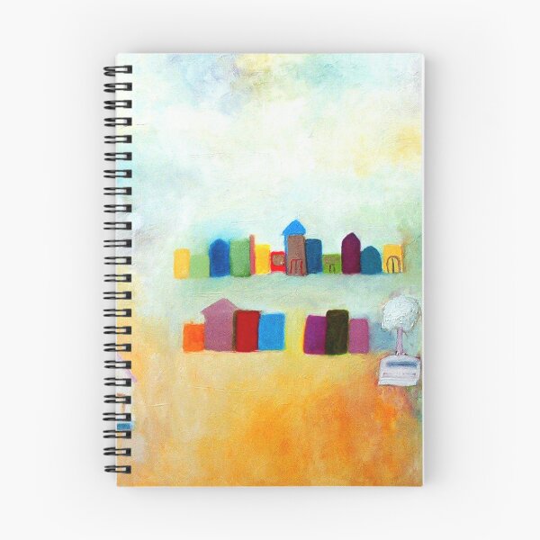 Item preview, Village - Original Oil Painting by Natasha Lukanovich designed and sold by Natasha Lukanovich.