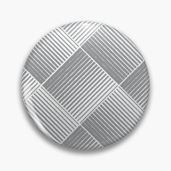 Item preview, Gray and White Square Mosaic Stripe Pattern 2022 Trending Color - Hue - Shade - Colour Pantone Ultimate Gray 17-5104 designed and sold by ColorOfTheYears.