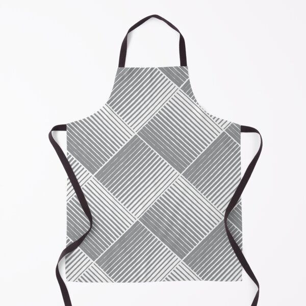 Item preview, Gray and White Square Mosaic Stripe Pattern 2022 Trending Color - Hue - Shade - Colour Pantone Ultimate Gray 17-5104 designed and sold by ColorOfTheYears.
