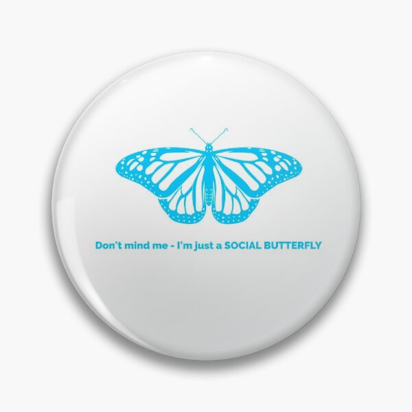 Item preview, Soy solo una MARIPOSA SOCIAL - Gracioso designed and sold by Designs2Excite.