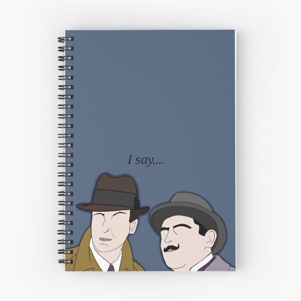 Item preview, Captain Hastings and Poirot designed and sold by Ileedesign.
