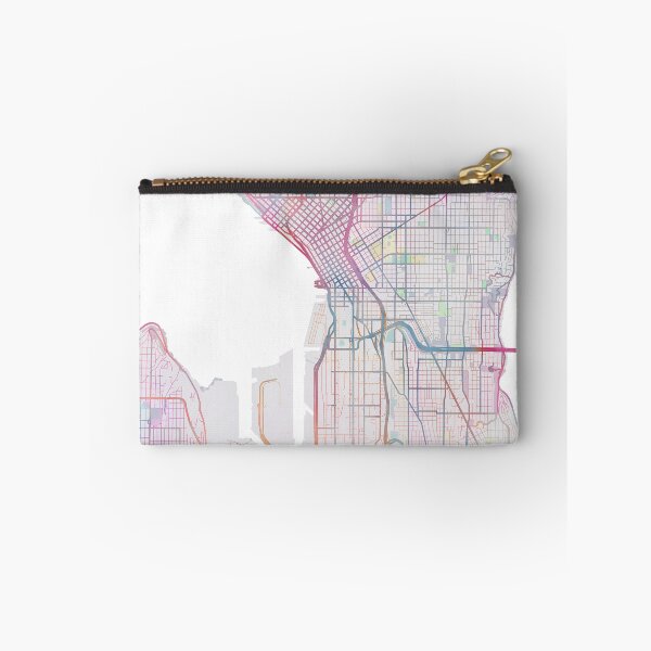 Item preview, Seattle Map, USA City Washington, Travel, Traveler Gift  designed and sold by TheRedFinch.
