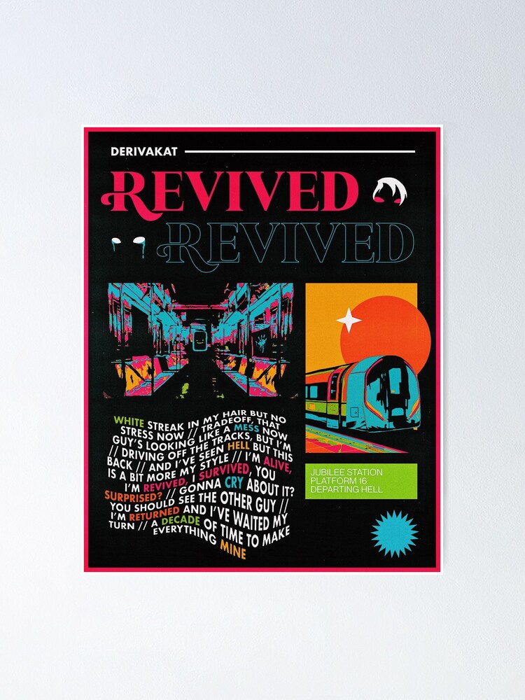 Revived Derivakat Poster By Kyliebrhm Redbubble