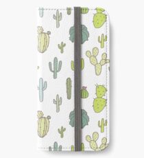 Cacti print iPhone Wallet/Case/Skin