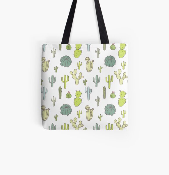 Cacti print All Over Print Tote Bag