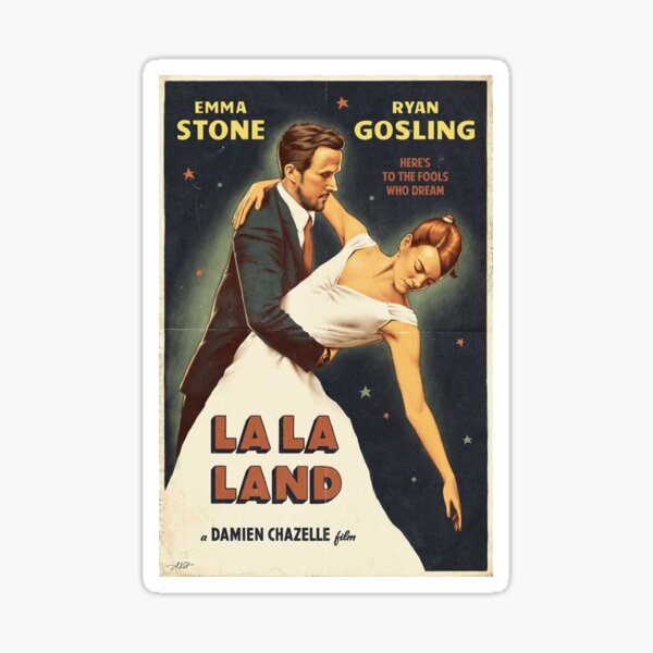 30 la la land Sticker