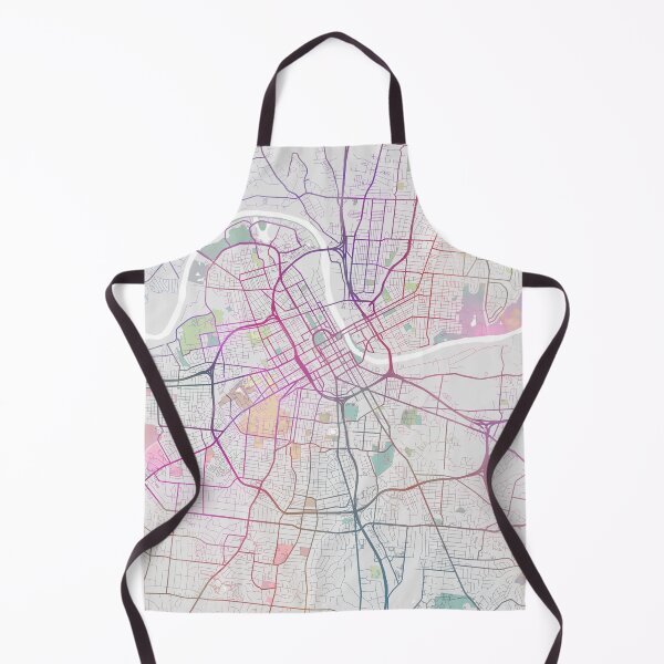Item preview, Nashville Map, USA City Tennessee, Travel, Traveler Gift  designed and sold by TheRedFinch.