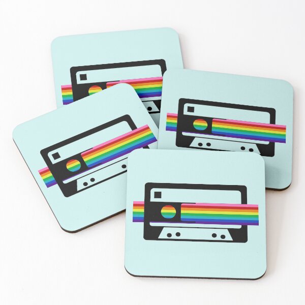 Item preview, Nice Colourful Rainbow Cassette tape Retro Vintage Musical  designed and sold by Funwithmusic.