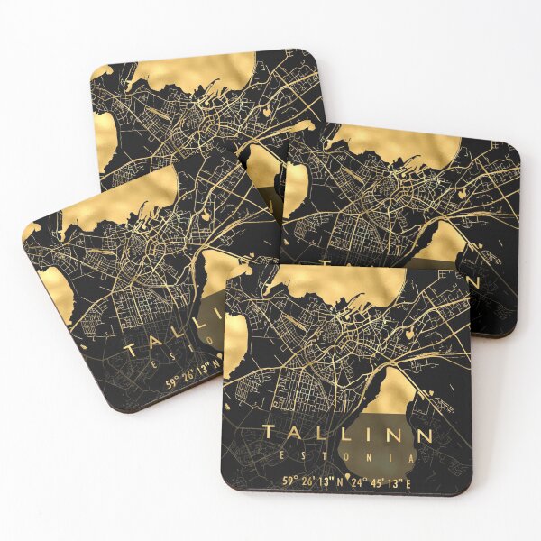 Item preview, TALLINN MAP ESTONIA designed and sold by hatimelhag.