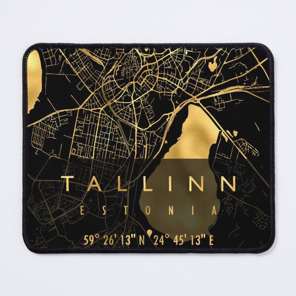Item preview, TALLINN MAP ESTONIA designed and sold by hatimelhag.