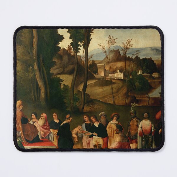 Item preview, Giorgione "Moses undergoing Trial by Fire" designed and sold by Alexandra Dahl.