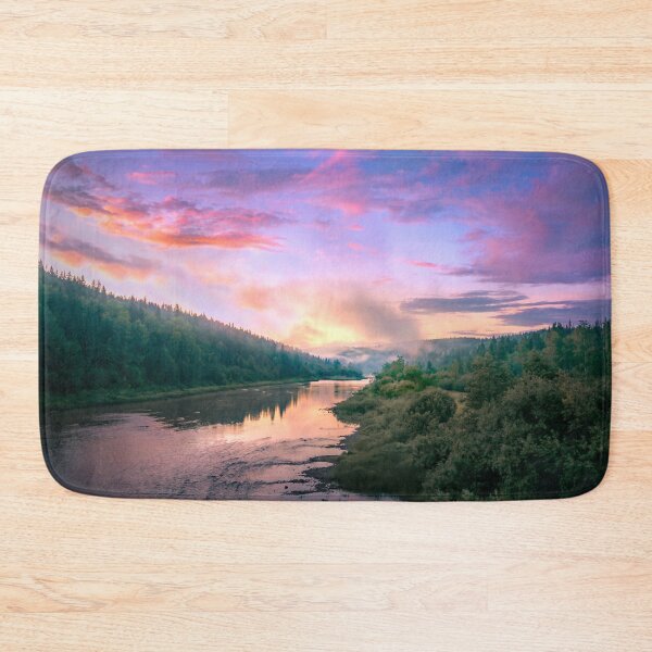 Item preview, Rainy Sunset Over River designed and sold by Svetlana Korneliuk.