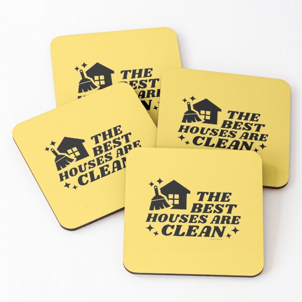 Item preview, The Best Houses Are Clean Novelty Cleaning Housekeeping designed and sold by SavvyCleaner.