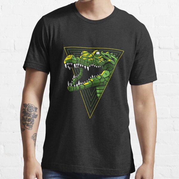 Cyber Crocodile Punk T-shirt essentiel