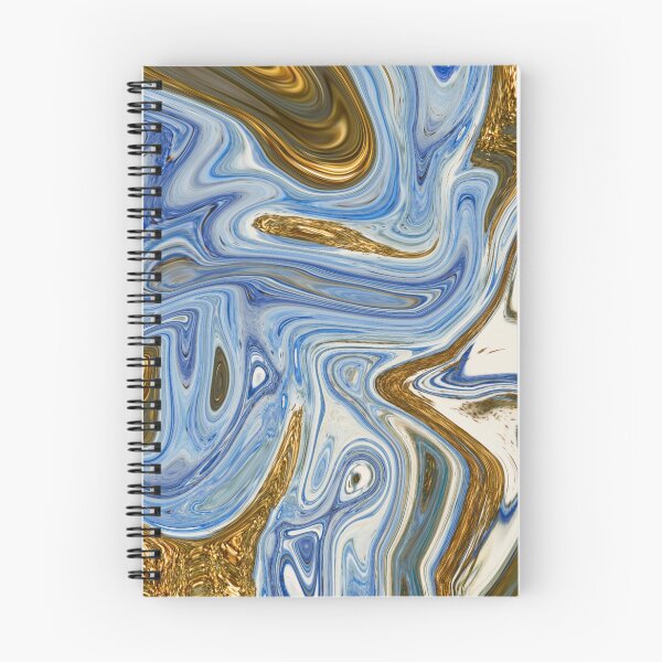 Item preview, Magie Blau Swirl Marmor Entwurf designed and sold by Piper-Deals.